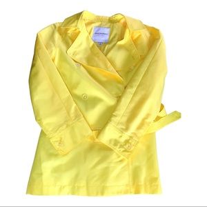 Bright and sassy trench jacket 🧥